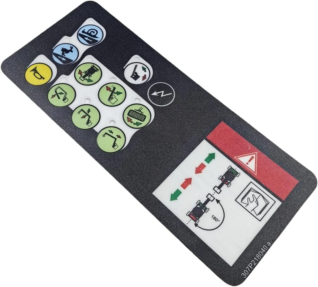 Upper Control Box Decal 307P218040 for Haulotte Lifts HA12IP,HA15IP,...