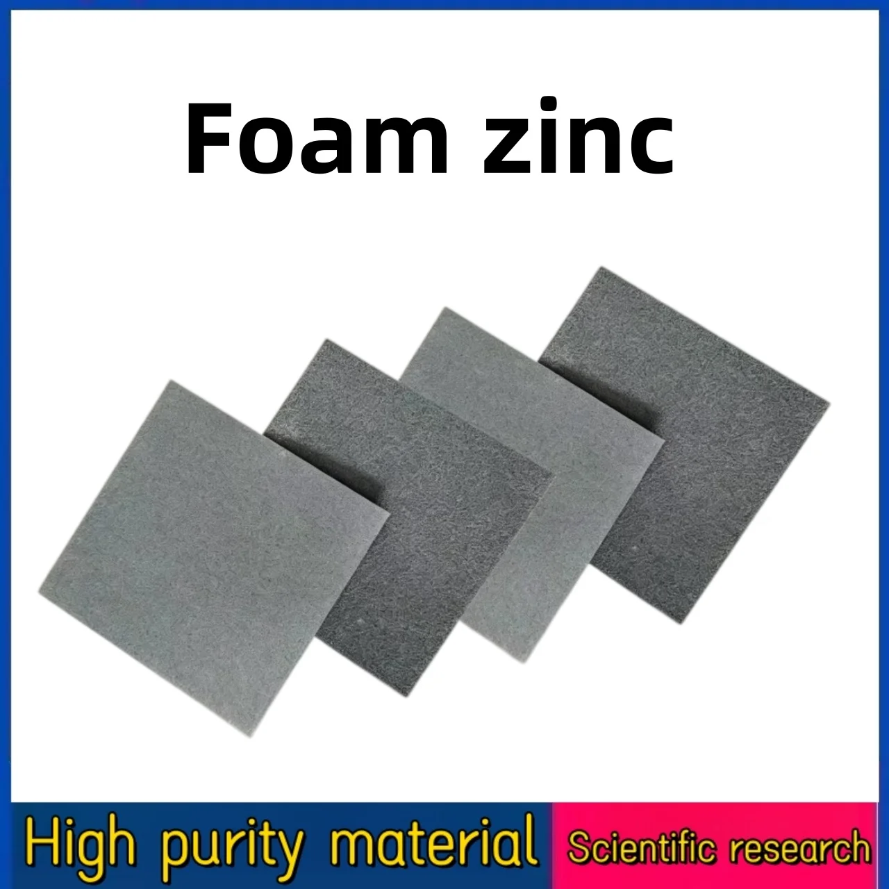 Porous Foam Zinc Metal Battery Electrode Zinc Ion Electrocatalyst Carrier