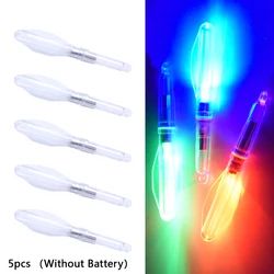 Luces flotantes LED sumergibles transparentes para pesca nocturna