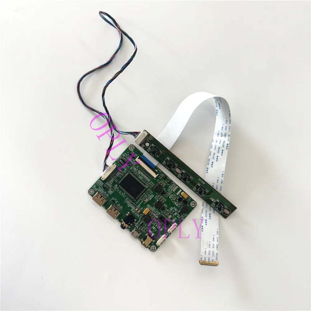 

EDP 2, совместимый с mini HDMI, комплект платы контроллера micro USB для LTN156HL07 LTN156HL01 LTN156HL02 1920X1080, светодиодная панель, экран 15,6 дюйма