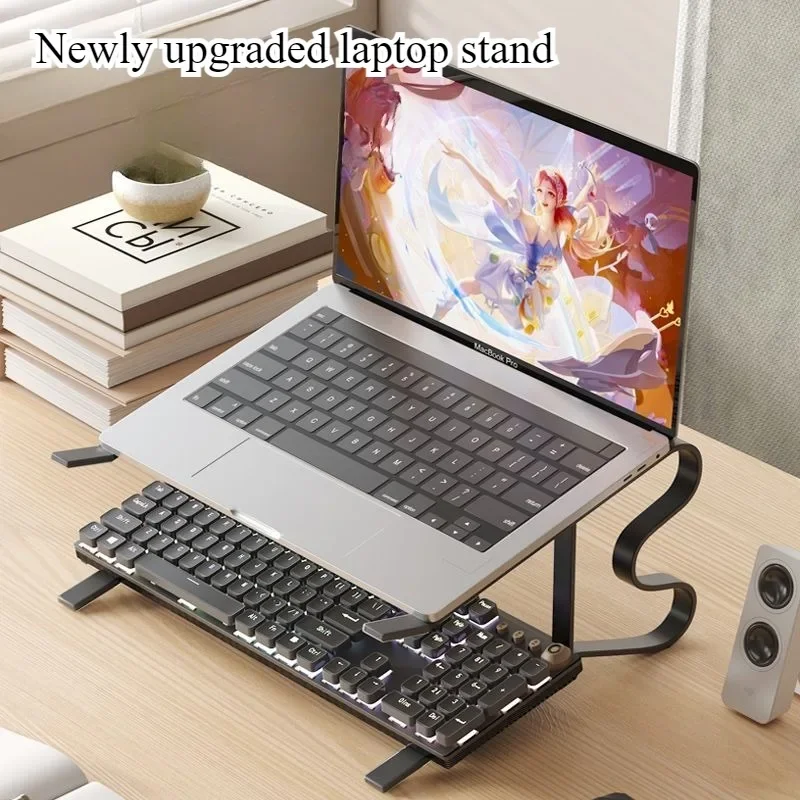 Notebook support frame Heightening frame Home computer bracket Suspension bracket Desk heightening game book heat sink