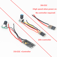 20A 30A 35A OPTO Brushless ESC Jet Fan Electronic Speed Controller Motor Driver No Signal Required For DIY Jetfan Tester