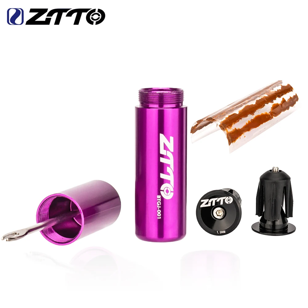 ZTTO Bicycle Tubeless Tire Repair Kit Bicycle Tyre Repair Tool Puncture Sealant Rubber Stripe MTB Bike Maintenance Mini Tool