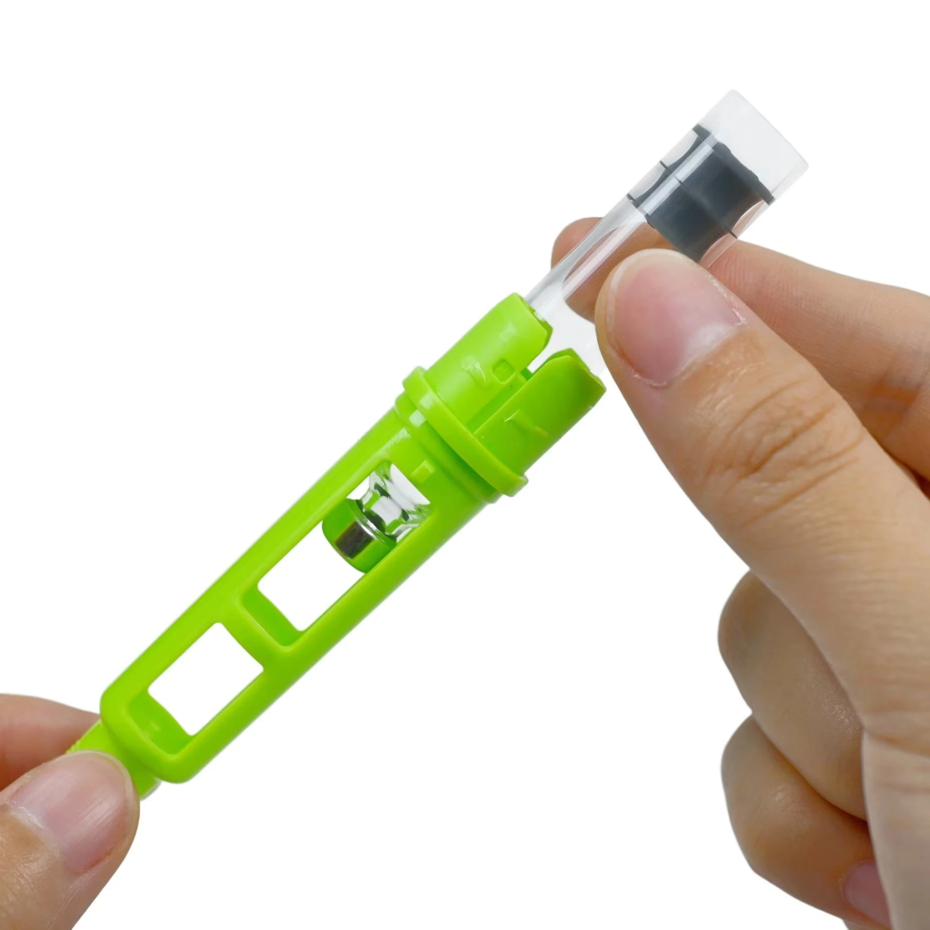 10-teiliges optionales Set 5mg 10mg dosierbarer Peptid-Pen aus Kunststoff, Einweg-Injektionspen mit 32G 31G Nadel und 3ml Glasfläschchen – Detail 3