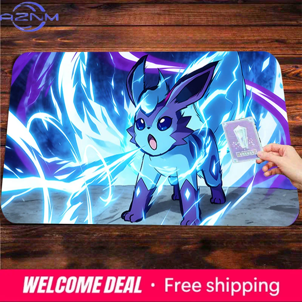 Ice-Type Eevee Evolution Gaming Mouse Pad Non-Slip Desk Mat