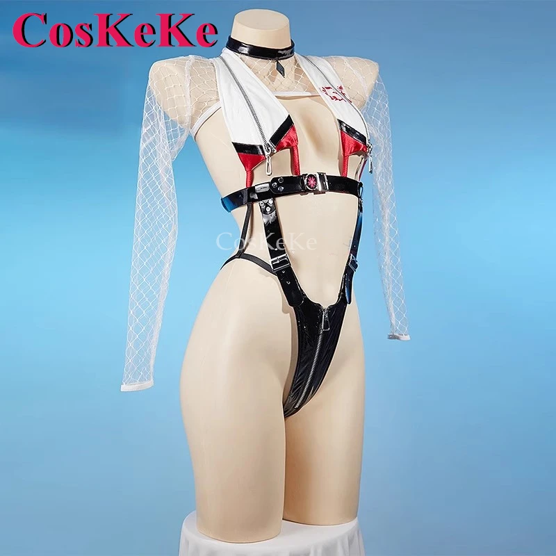 CosKeKe Owari Cosplay Game Azur Lane Costume Fashion Sweet Racing Suit Full Set Women Activity Party Role Play Clothing S-XL New