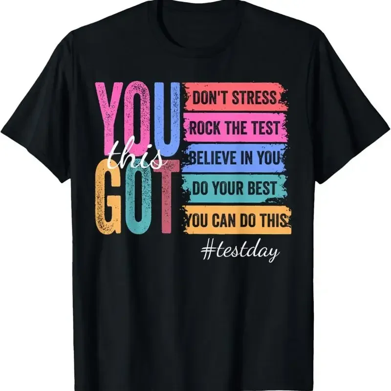 You Got This Don'T Stress Rock The Test Day T Shirt