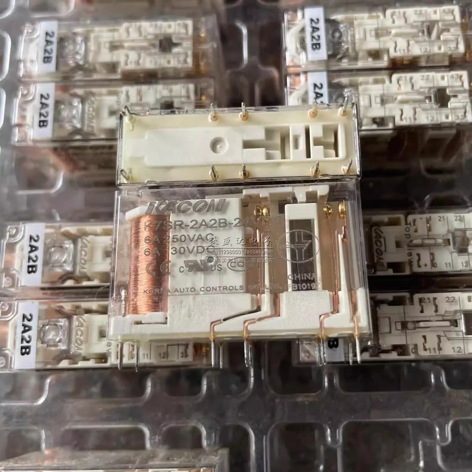 (1PCS)K7SR-2A2B-24VDC Brand New Original Safety Relay 10-pin 6A 2NO 2NC