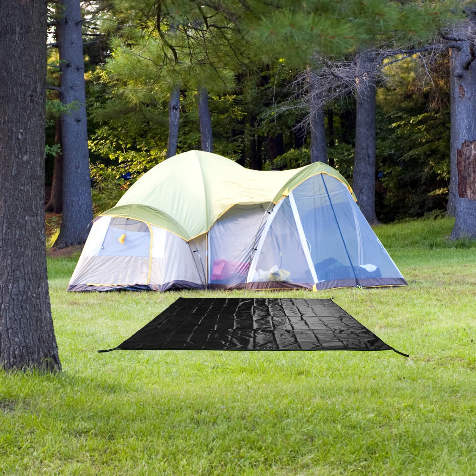 

Waterproof Floor Mat Tent Ground Tarp Camping Tarps Picnic Seat Cushion Multipurpose