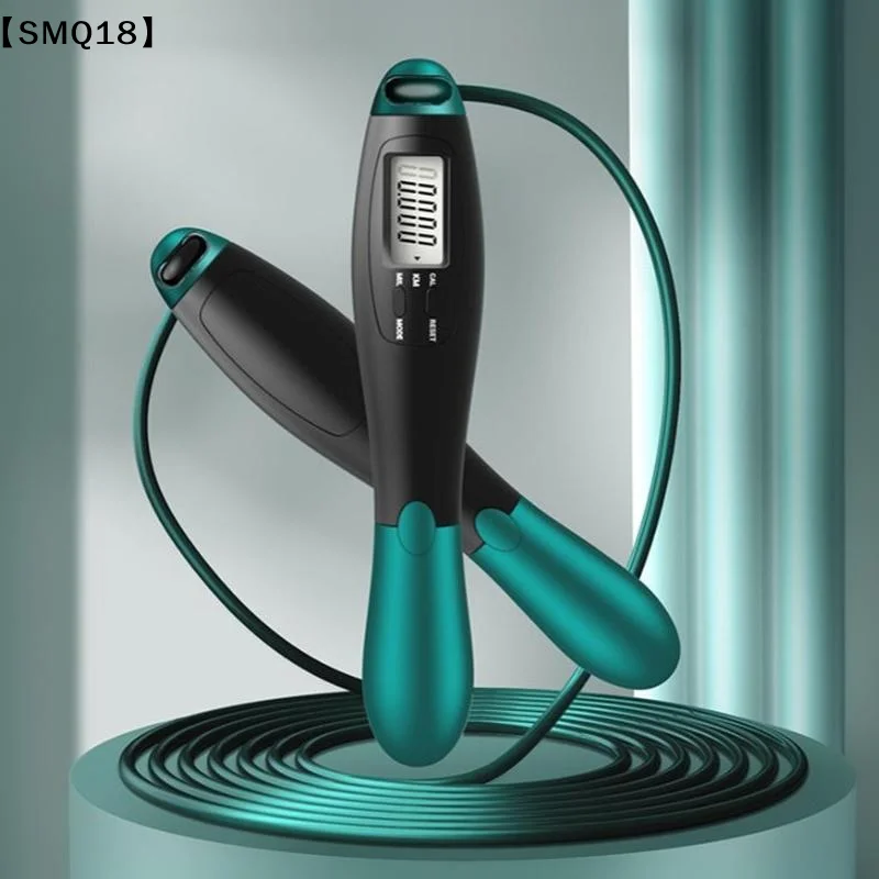 Adjustable Counting Jump Rope For Fitness Gym Training Home Sports Equipment Steel Skipping Rope Adult And Student Exams【SMQ】