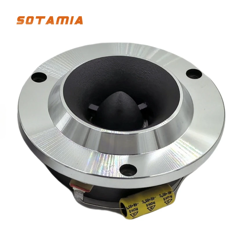 SOTAMIA 1Pcs 300W 4 Inch Tweeter Audio Speaker Titanium Film Aluminum Horn Treble Driver Professional KTV Home Music Loudspeaker