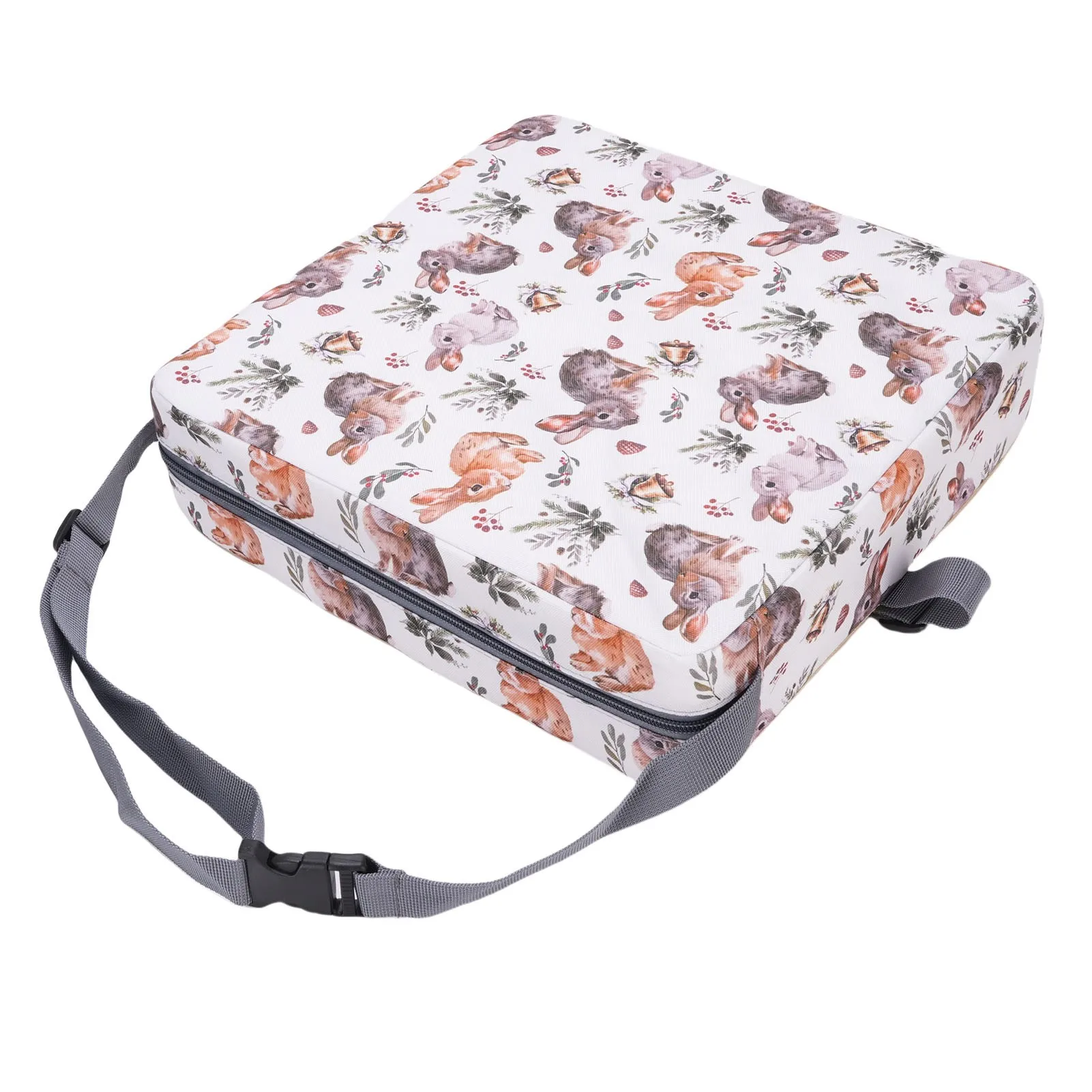 Toddler Booster Seat for Dining Table Anti Slip Portable Increasing Booster Cushion with Elasticity Straps