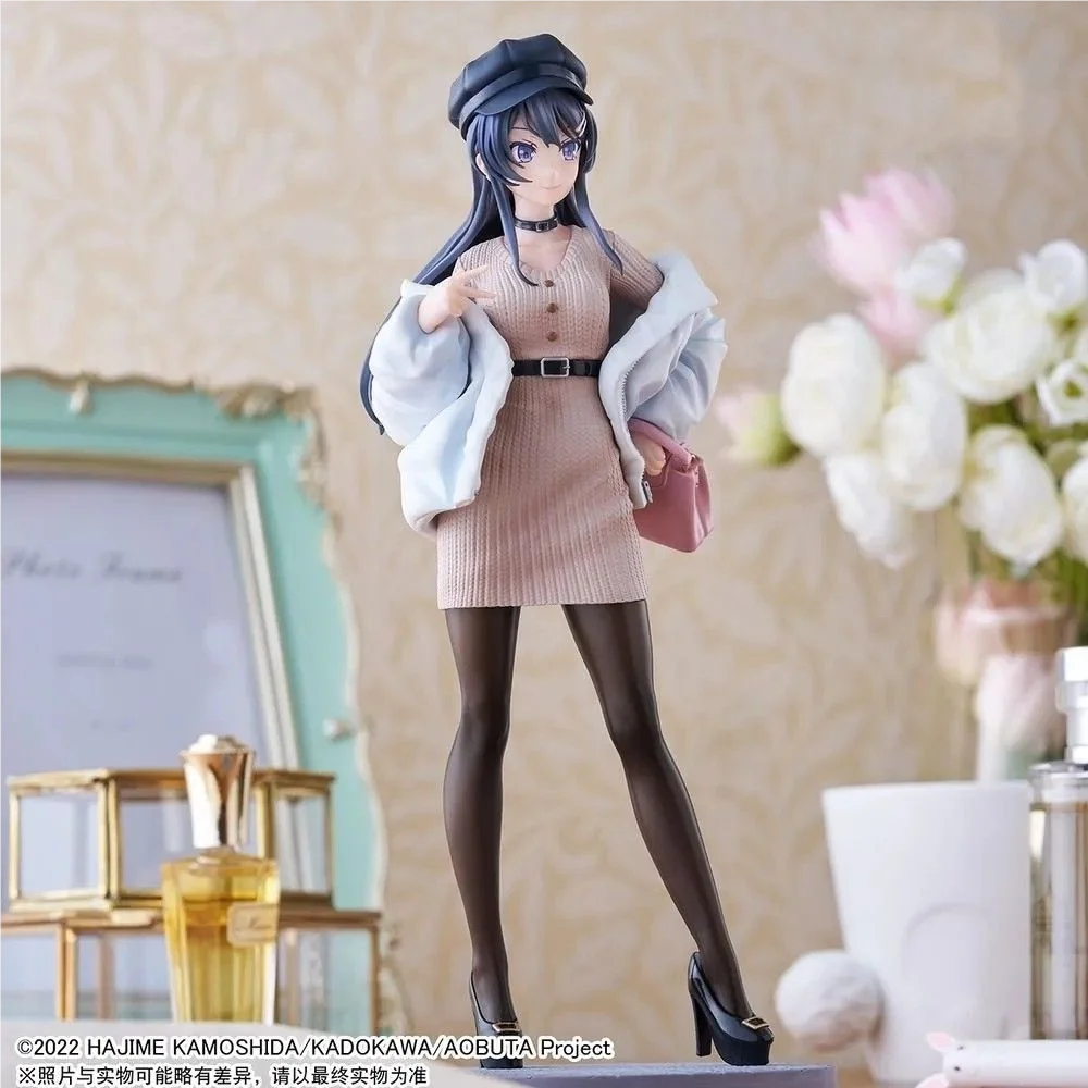 

Rascal Does Not Dream of Bunny Girl Senpai Anime Character Sakurajima Mai Fashionable Dressing Fashionable Dressing Pvc Model