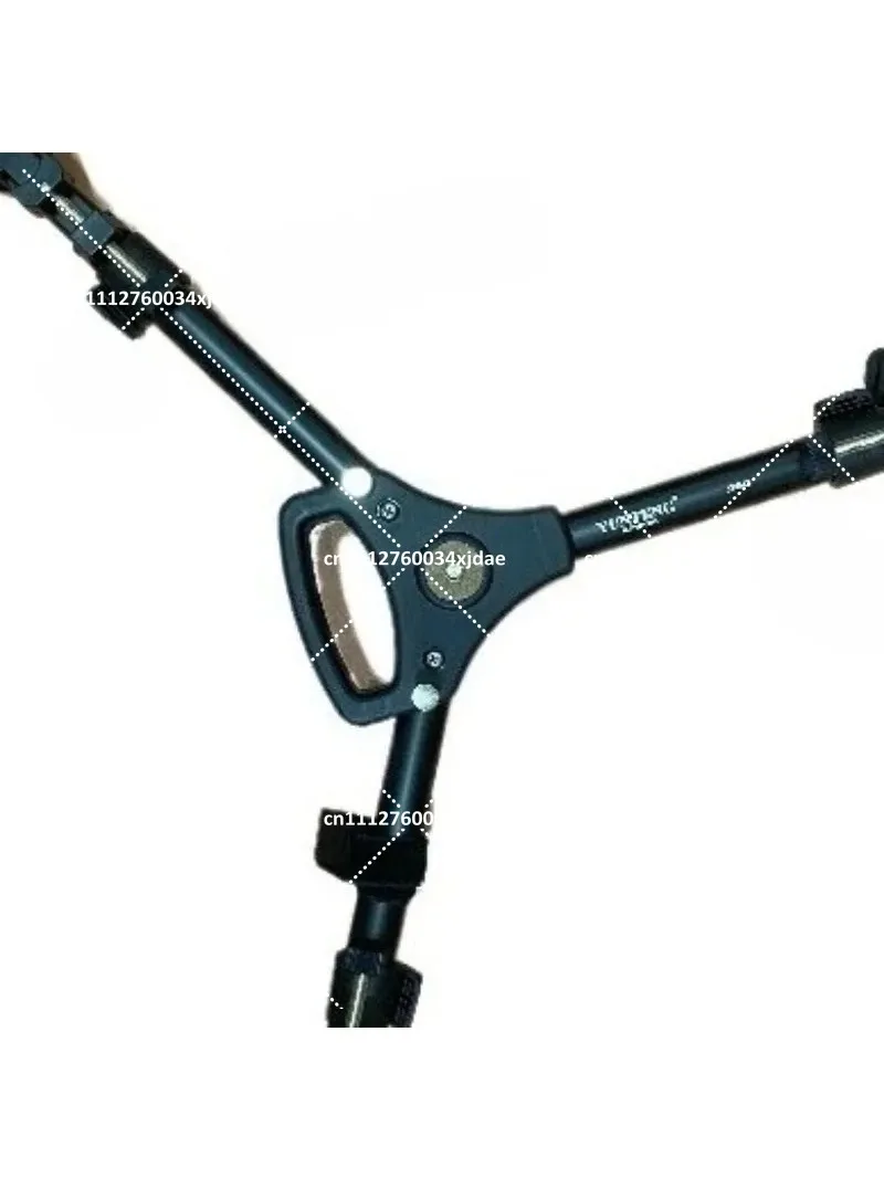 Professional Photo Aluminum 3 Wheels Pulley Universal Foldable DSLR Camera Tripod Dolly Base Stand for Studio Video