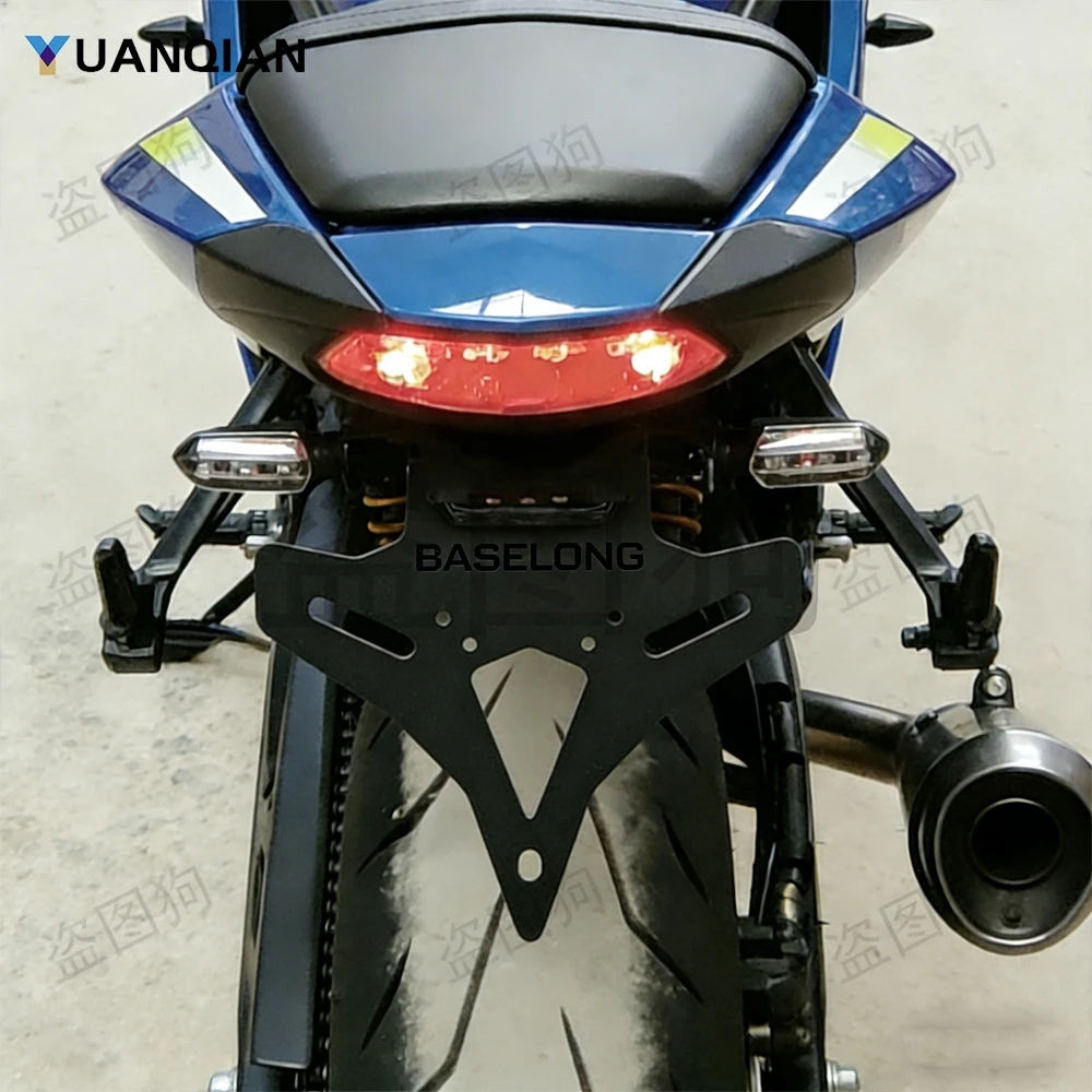 

For SUZUKI GSX-S750 GSX-S750Z ABS GSX-S950 GSX-S1000 GSX-S1000F License Plate Frame Holder Bracket Fender Eliminator Tail Tidy