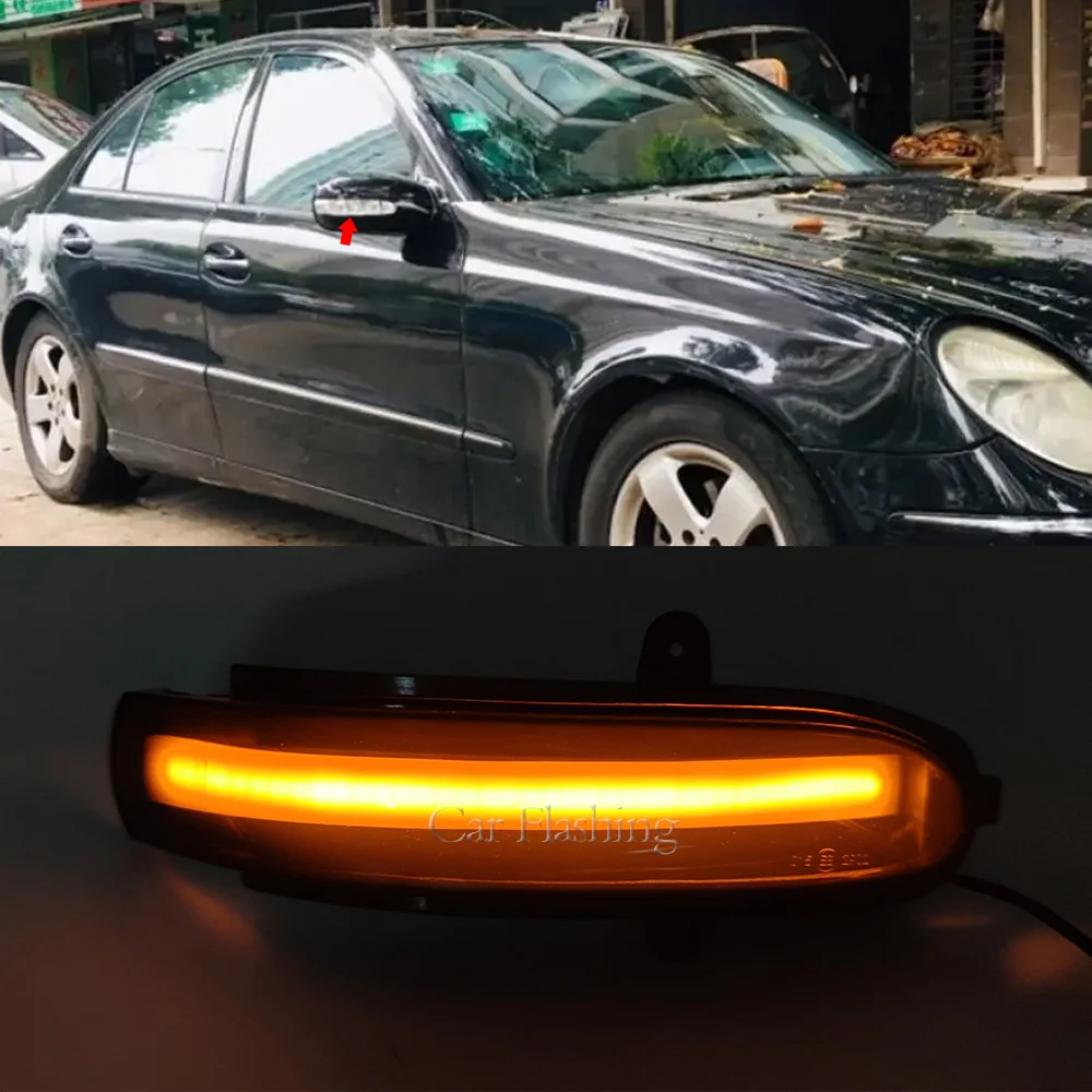 Clignotant Rétroviseur LED Pour Mercedes Classe E W211 S211 Classe G W463 - Indicateur Côté Droit Ou Gauche E200 E220 E240 E280