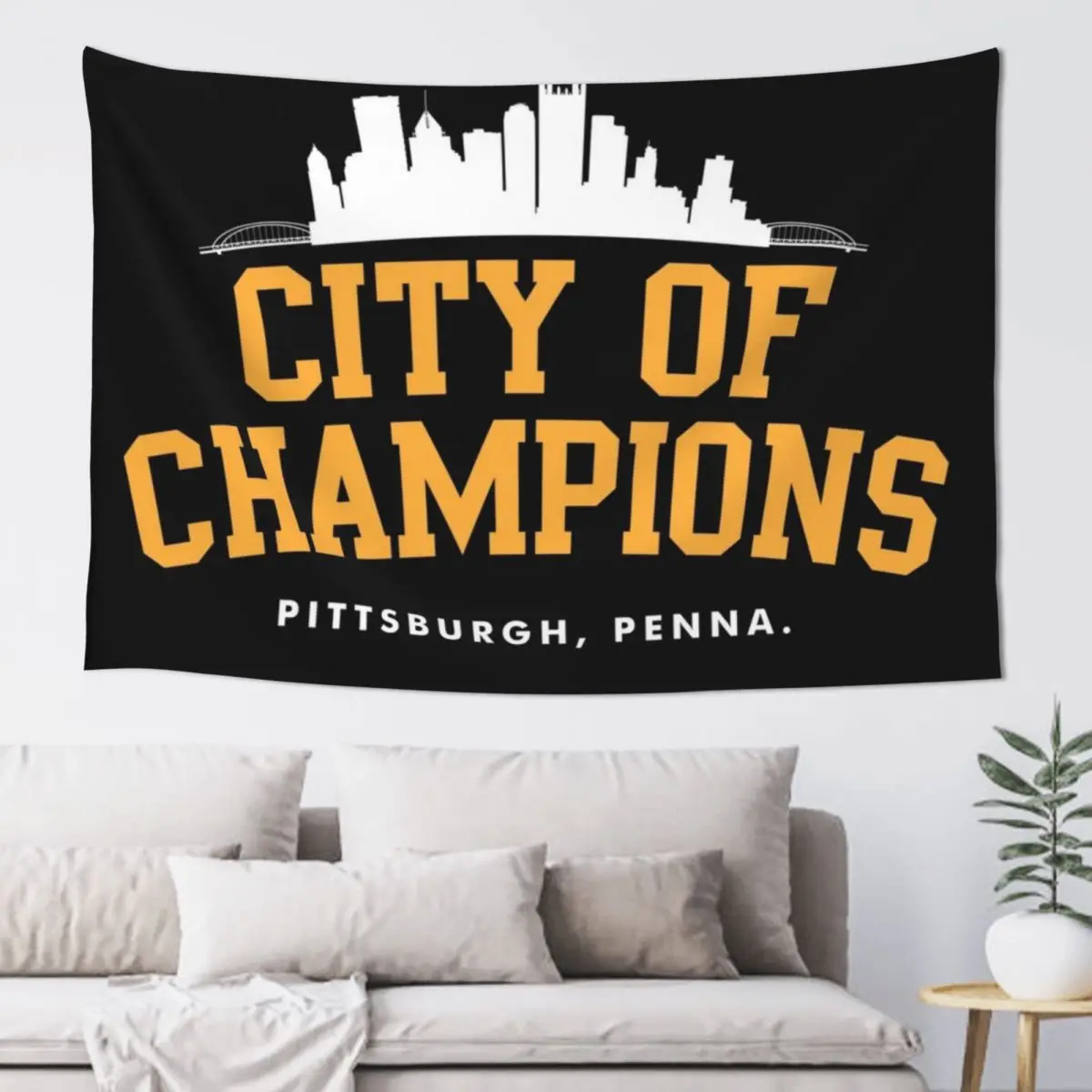 

CITY OF CHAMPIONS Tapestry Tapete For The Wall Wallpaper Wall Decor Carpet Wall Tapestry