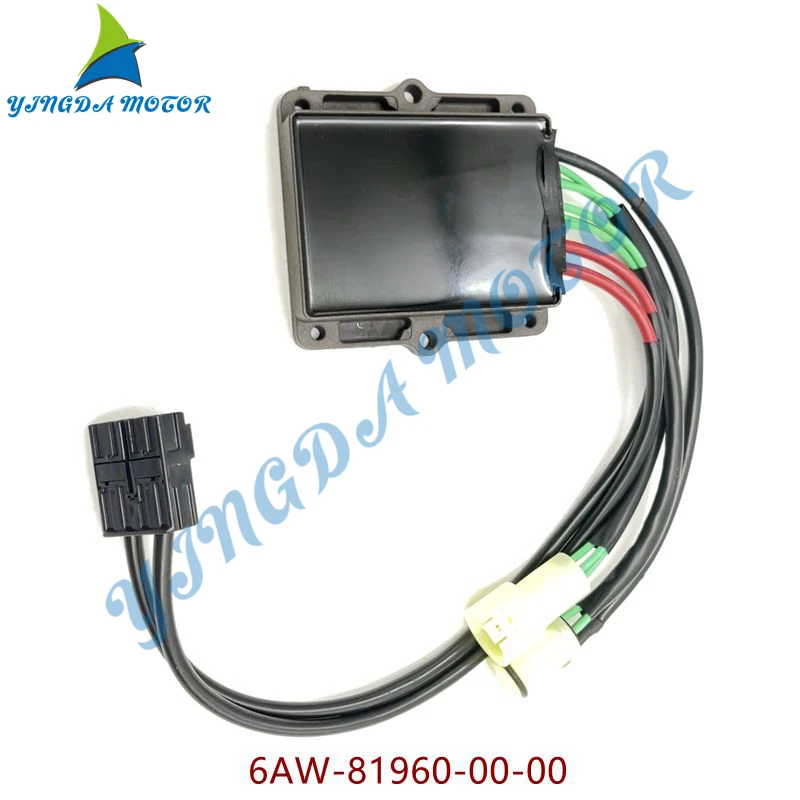 

6AW-81960-00-00 Rectifier Regulator Assy, For Yamaha Outboard RECTIFIER REGULATOR ASSY BIN43 Boat Motor 6AW8196000