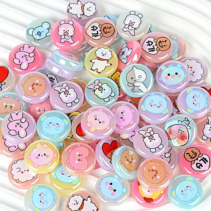 BT21 Boncuklar 10 adet Delikli - Phone Accessories Beads incelemesi ve fiyatı