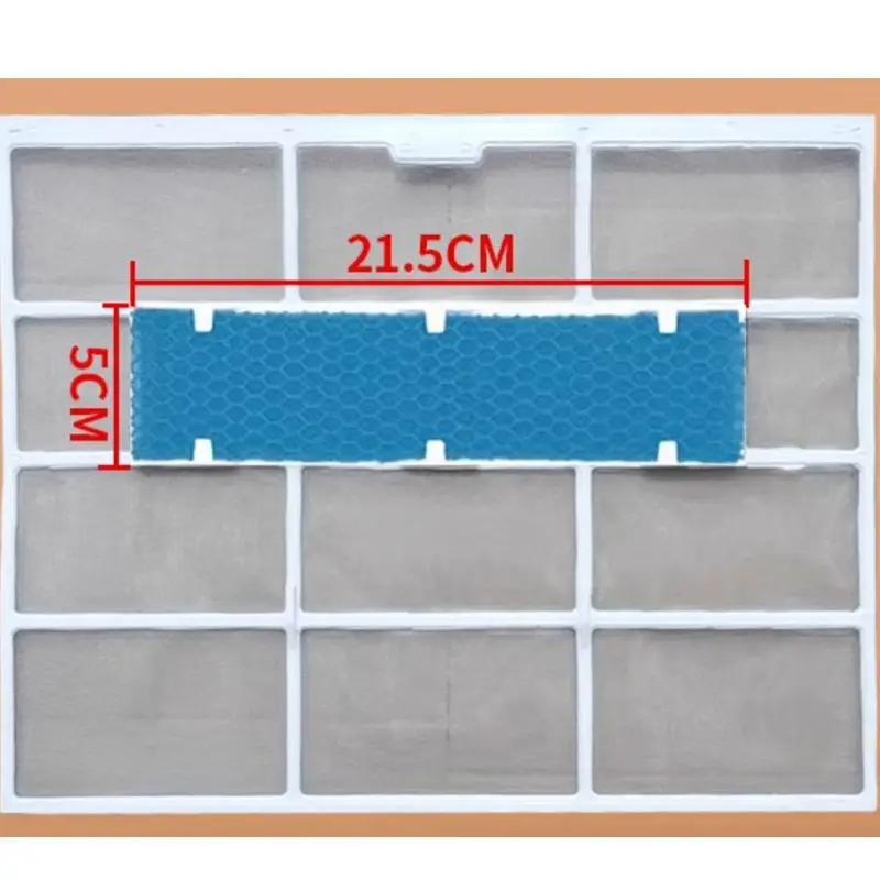2 قطعة فلتر مكيف الهواء التعقيم ورقة القطن المضادة للبكتيريا ل GREE ميديا هيسنس ميتسوبيشي باناسونيك دايكن هيتاشي