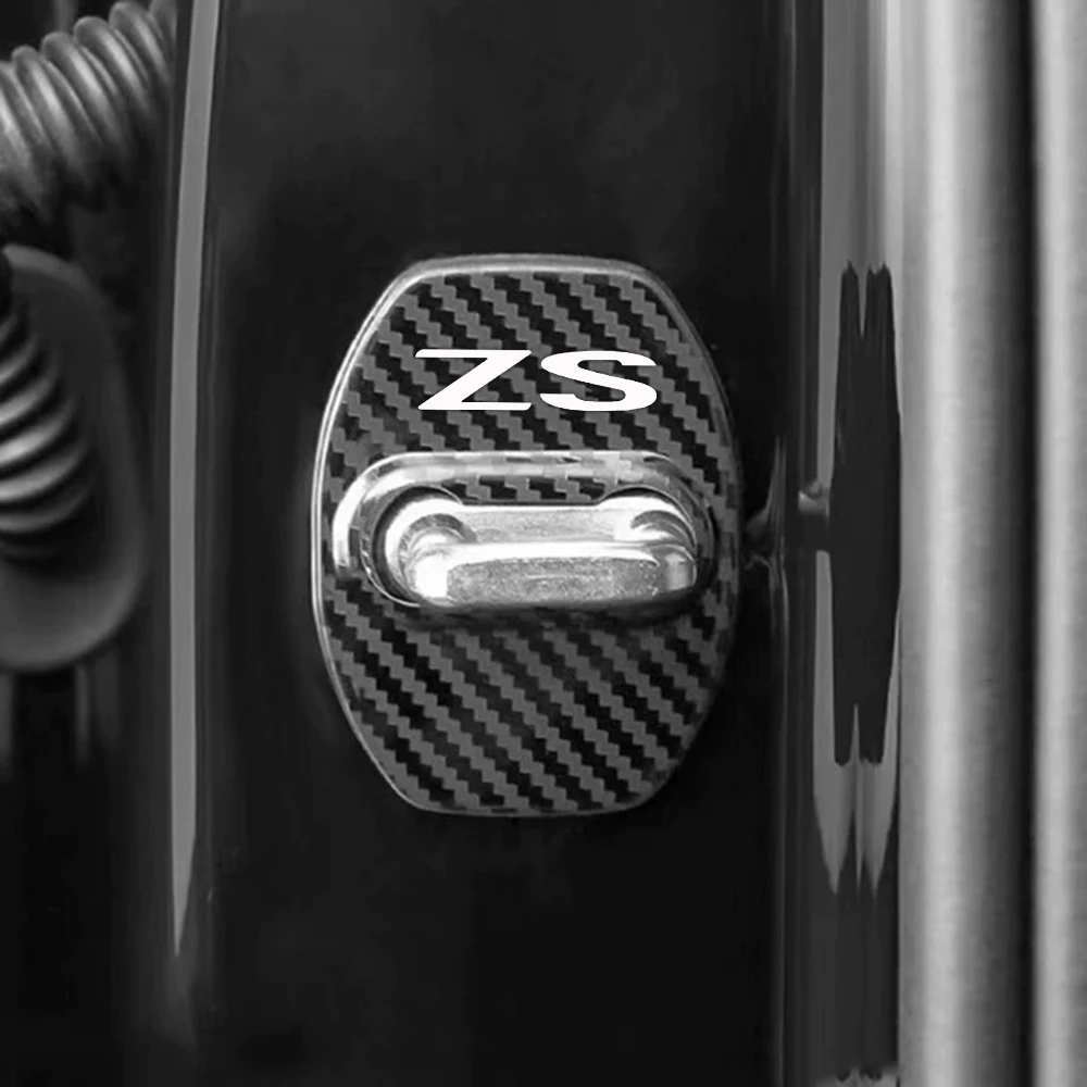 Image of 4 Stück Autotürschloss-Schutzabdeckung Rostfrei Wasserdicht für Morris Garages MG ZS Z S Auto-Zubehör