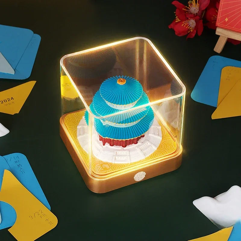 

3D Memo Pad Paper Carving Art Calendar 2025 Fantasy Castle Notepad 3D Paper Card Gift Desktop Decoration Artist Desk Calendar