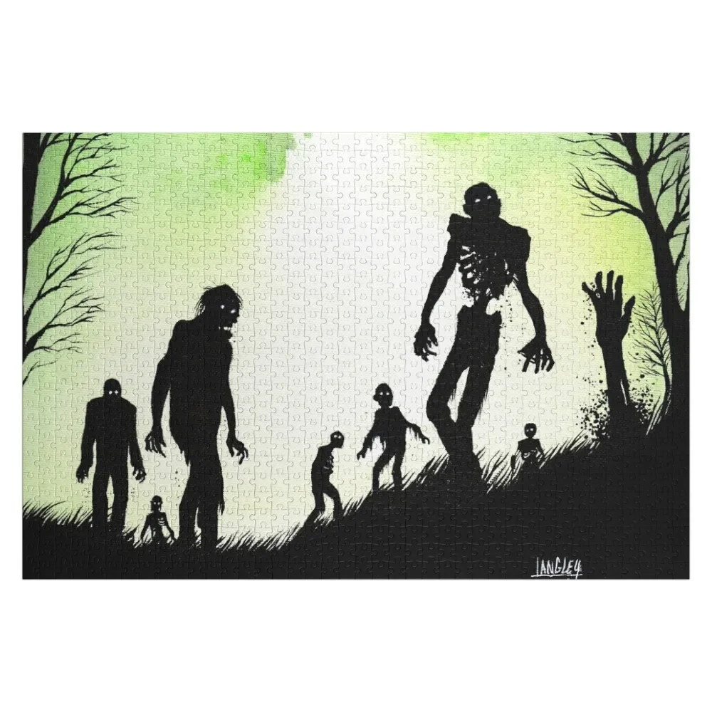 Shadows of the Dead Jigsaw Puzzle Personalized Gift Game Children Personalized Puzzle