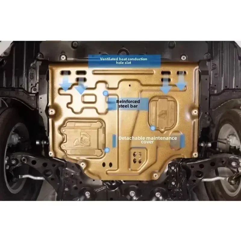 

Higher Quality For Hyundai IX35 2011-2024 Under Engine Guard Splash Shield Mud Fender Cover Plate Fender Mudguard Protector