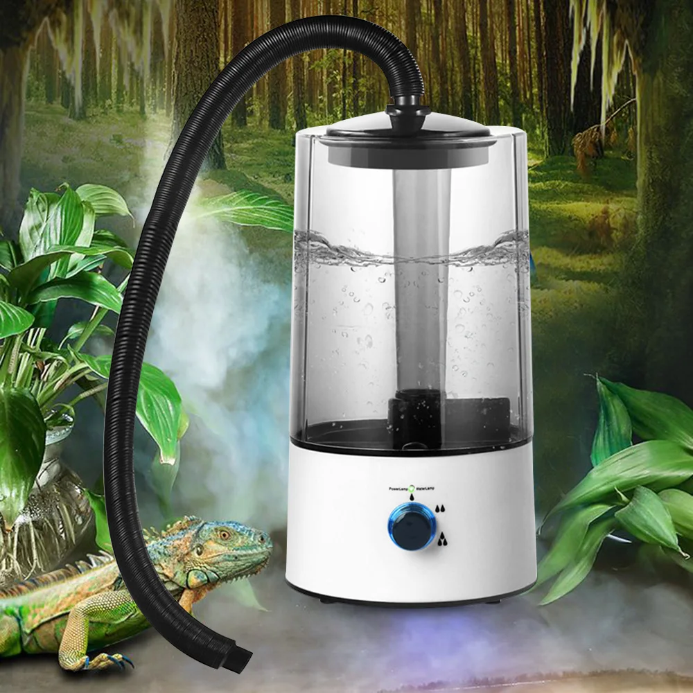 Sweet mile Reptilien Luftbe feuchter Fogger 110v 4l Haustier elektrische stille Luftbe feuchter Reptil Mister Terrarium Fogger