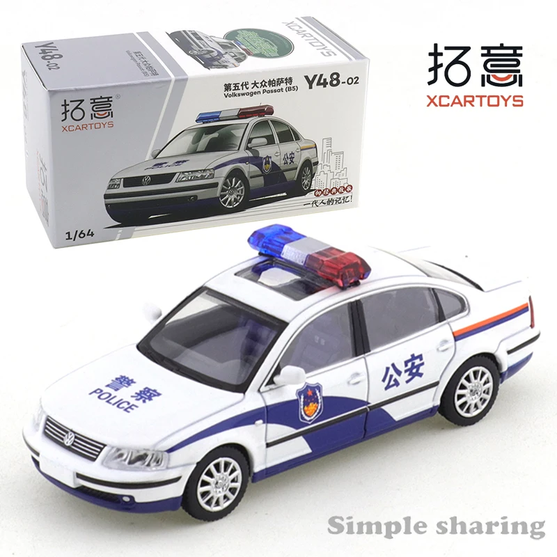 

Xcartoys 1/64 модель автомобиля из сплава Passat Fifth Generation- Public Y48-02 Детские подарочные игрушки для мальчиков, литая под давлением модель игрушечного транспортного средства