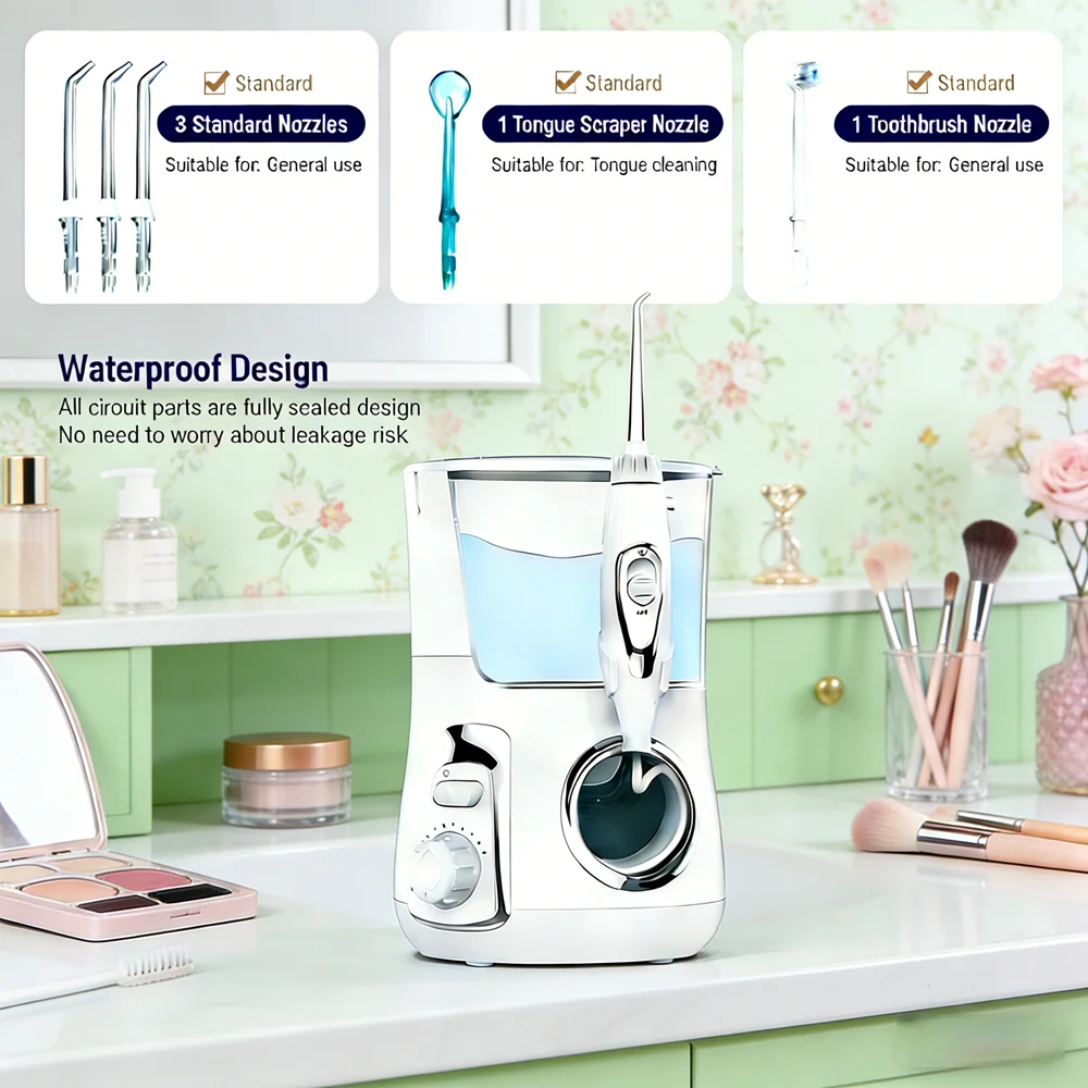 electric-oral-hygiene-irrigator-10-modes-800ml-countertop-water-flosser-effective-teeth-gum-cleaner-with-5-nozzles