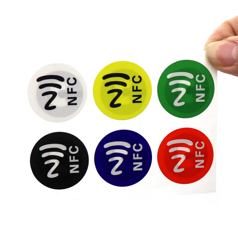 Nfc Tags  Nfc Sticker Non-Contact Transmission High Security Mobile Payment Access Control Fast Connection Low Power Consumption