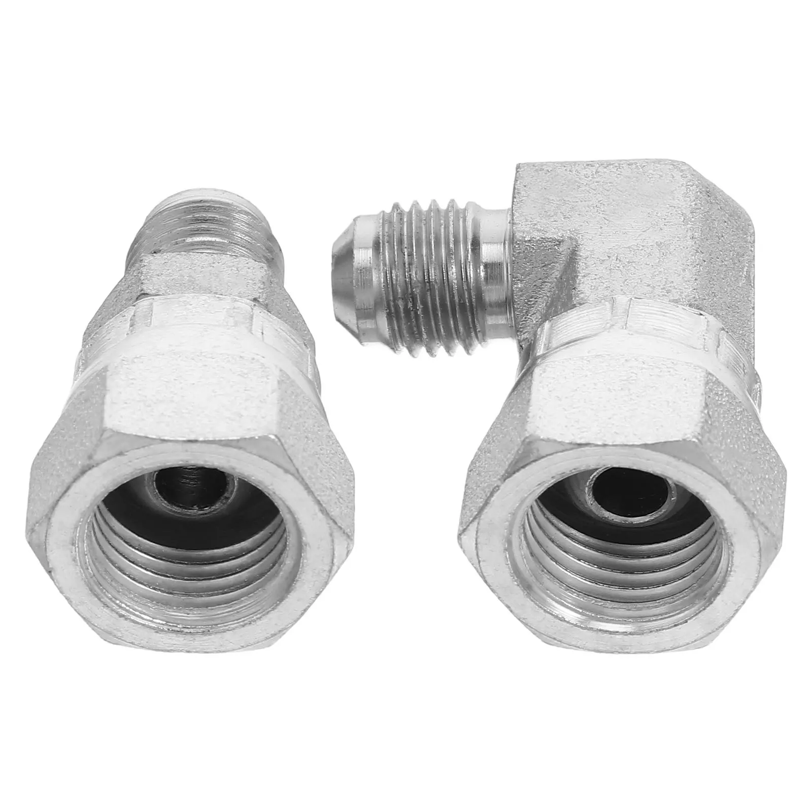 

2Pcs High Pressure Fuel Injector Connector M11x1.25 Quick Connect Adapter Steel Pipe Fitting Oil Pump Line Connector Automotive