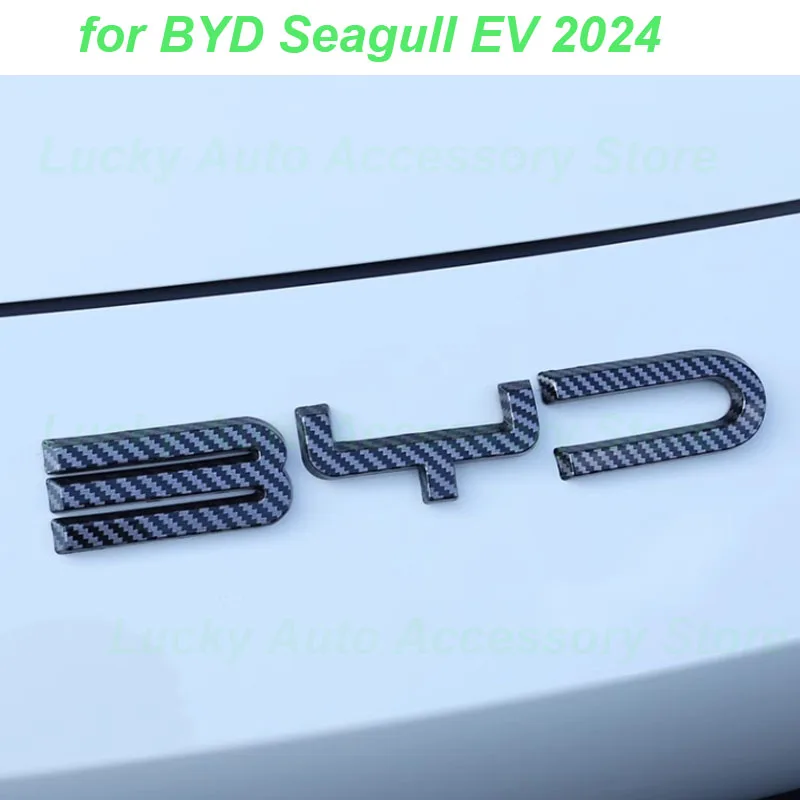 

Car Head Decorative Logo Stickers for BYD Seagull EV 2024 Central Griil Decorative Cover Emblems Trim Exterior Accessories