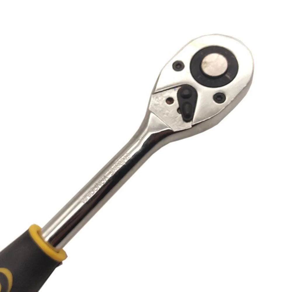 Imagem -04 - High Torque Ratchet Wrench Soquete Quick Release Chave de Cabeça Quadrada Drive Hand Tools 14 38 12 12