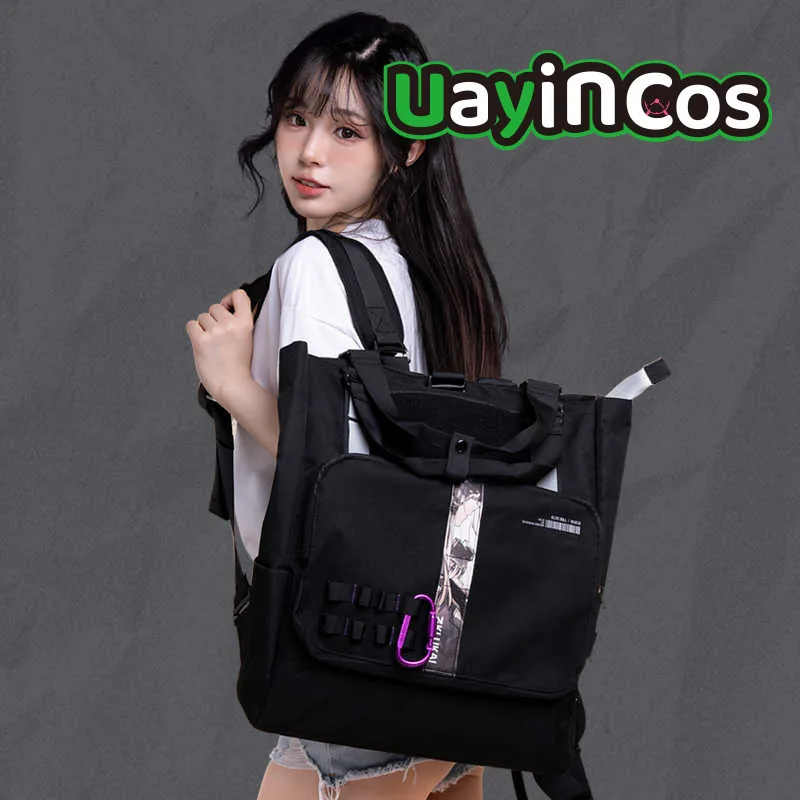 

Официальный эклиумный рюкзак Frontline 2:EX для девочек, сумка для компьютера, повседневная сумка-мессенджер, сумка через плечо, школьные сумки, кошелек, игрушка в стиле аниме