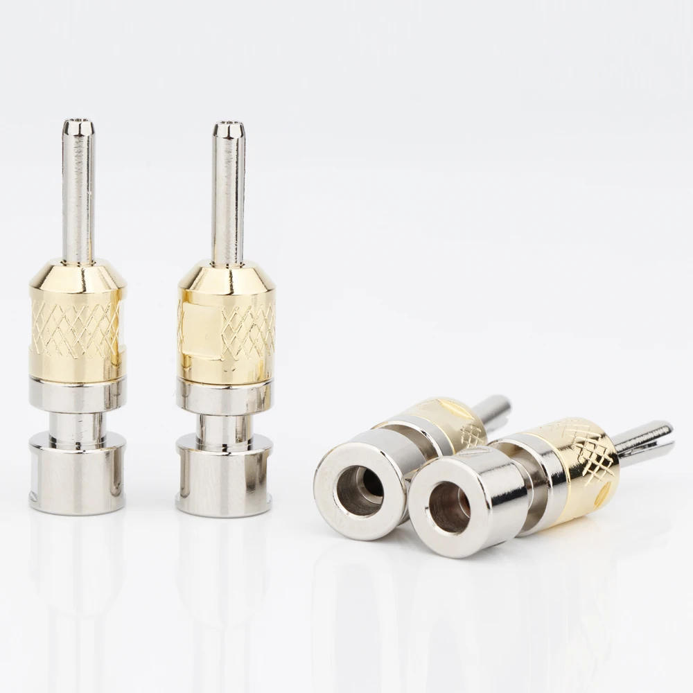 Bananenstecker CAB Verriegelbarer Fever-Horn-Kabelstecker Bananenstecker Y-Gabel Konvertierungsstecker – Detail 2