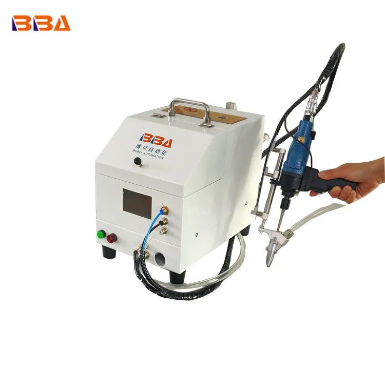 BBA Manual pistol screw driver machine gun type handheld bolt screw fastening machine with screw presenter for production line