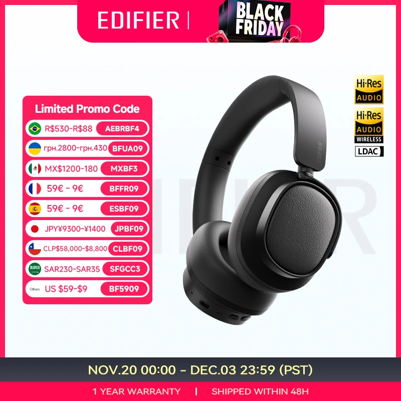 Edifier ES850NB Wireless Headphone
