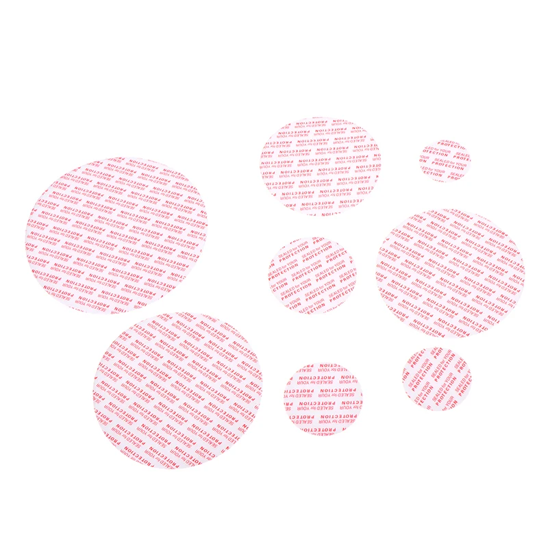 100Pcs Self Adhesive Pressure Sensitive Cap Liners Tamper Proof Leakproof Seals For Industrial Bottle Caps
