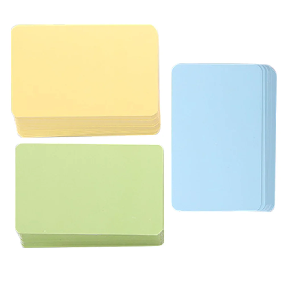 

300 Pcs Blank Card Stock Message Cards Small Note Index Colored Business White Cardstock Paper Name