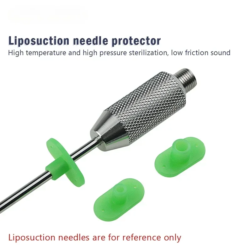 

Autoclavable Liposuction Cannula Protector Surgery Tools Soft Silicone Liposuction Needle Tube Fixation Protective Cover 3 Types