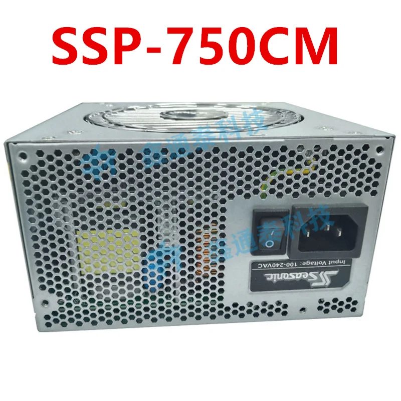 Original New Power Supply For Seasonic 80plus Gold 750W 650W For SSP-750CM SSP-650CM