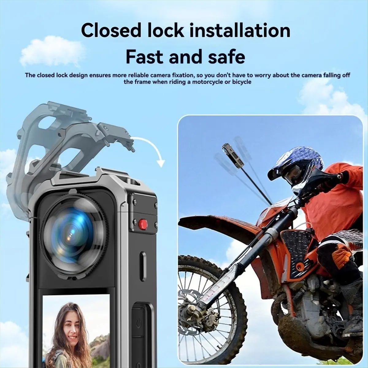 

For X5 Case Metal Utility Frame Protective Cage Action Camera Accessories [To&On-e]