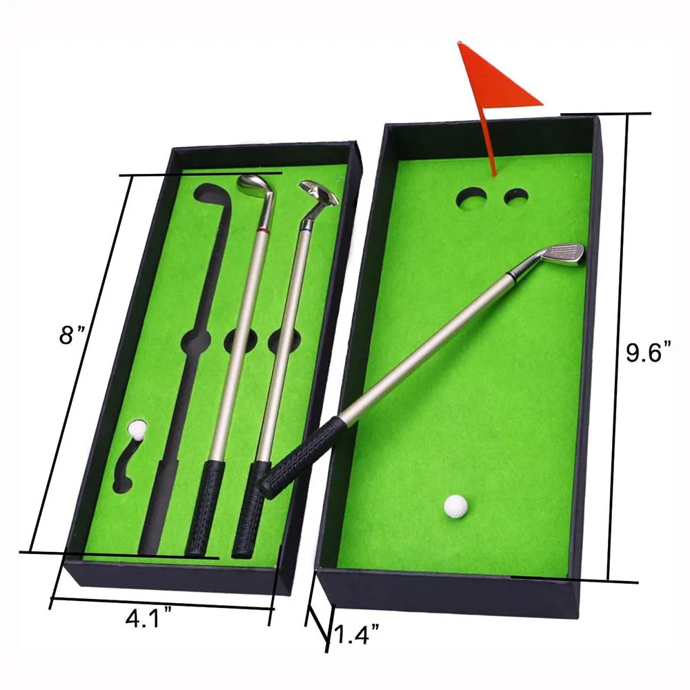 Golf Pen Gifts for Men Mini Desktop Games Fun Fidget Toys Golfers Funny Birthday Gifts Desk Games Office School Gift