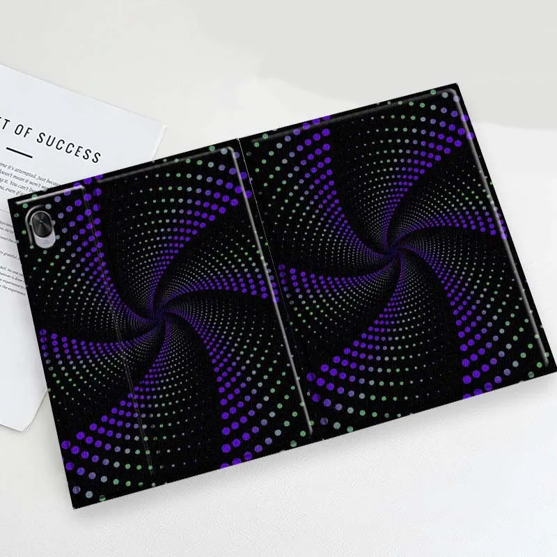 Geometric Spiral Pattern Art Soft For Huawei MediaPad 11 M5 M6 ES Pro M5Lite Honor Pad V7 V8 X7 X8 X9 GT Pro Tab Tablet Case