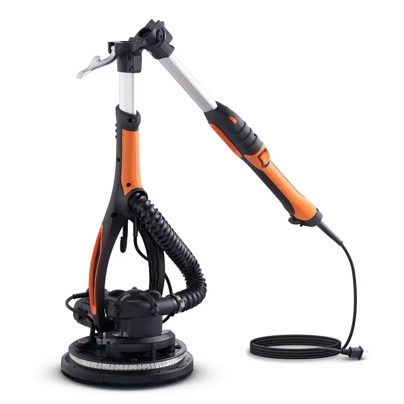 800W Drywall Sander Brush Motor Variable Speed Self‑Suction Handle Wall Grinder Sanding Power Tool