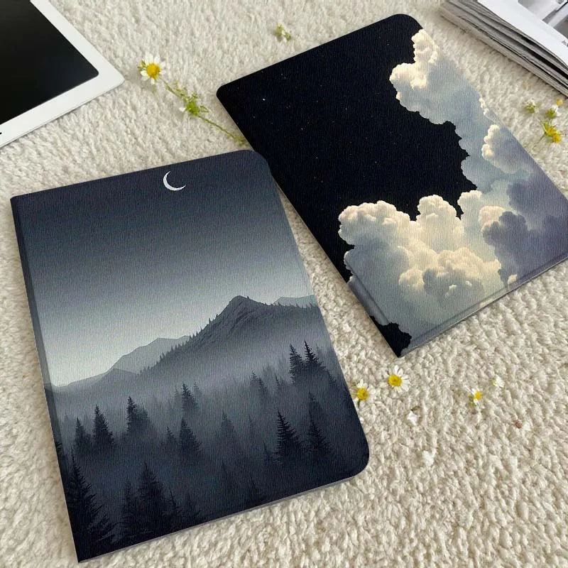 

Misty Forest Moon Night Tablet Case For Xiaomi Redmi Mini Pad SE K 2 4 5 6 7 8 2023 2025 11 8.8 11.2 10.1 Pro Gift