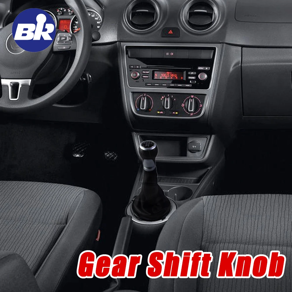 Car Accessories Shift Knob Cover Designed For 5 Speed Manual Cars Fits For GOL G4 For G5 Models With User Friendly Installation