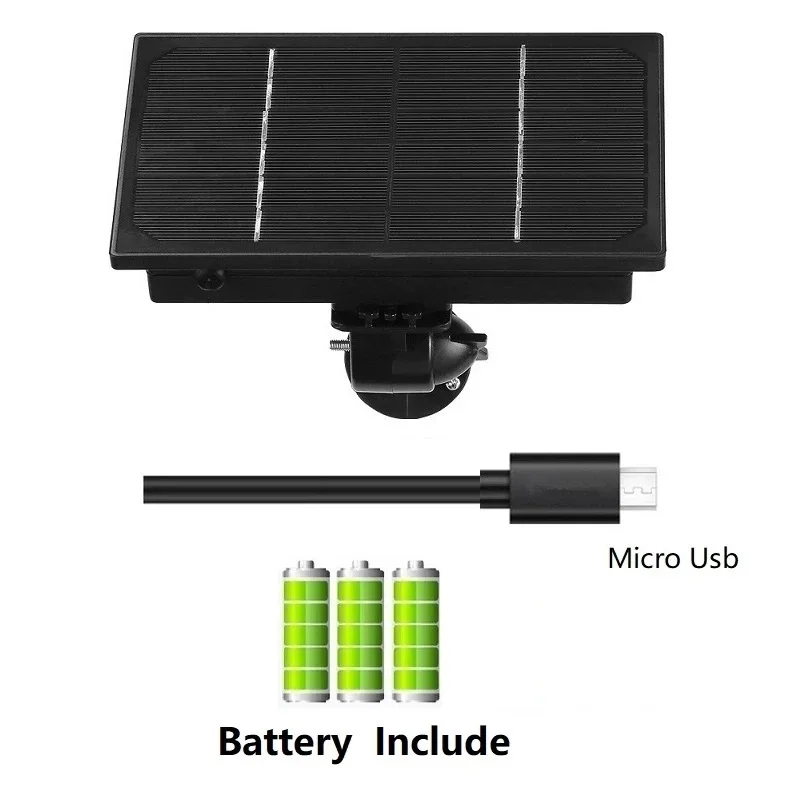 Outdoor Portable Camping Power Solar Panel Built-in 9000mAh Battery 4W 5V USB Solar Panel Charger For Cell Phone/Hunting Camera